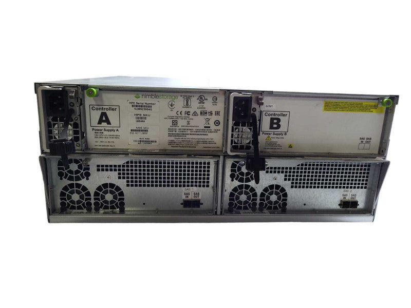 HPE Nimble Storage ES2-H21T-2880F Chassis with 2x Controllers  $