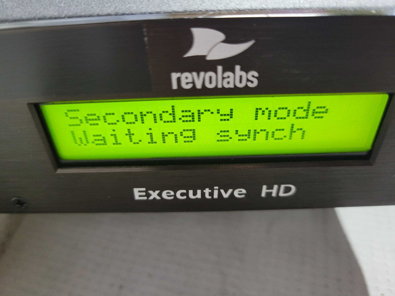 Revolabs Executive HD 01-HDEXEC-NM 8 Channel Wireless Microphone System Q!