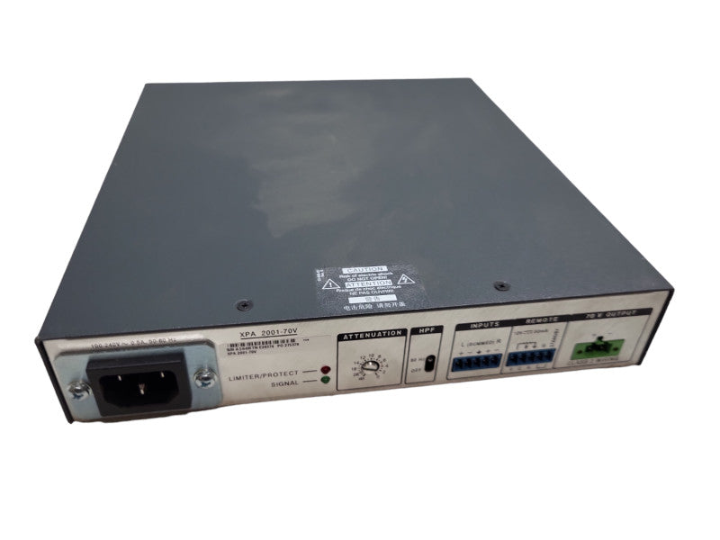 Extron XPA 2001-70V Mono Power Amplifer &