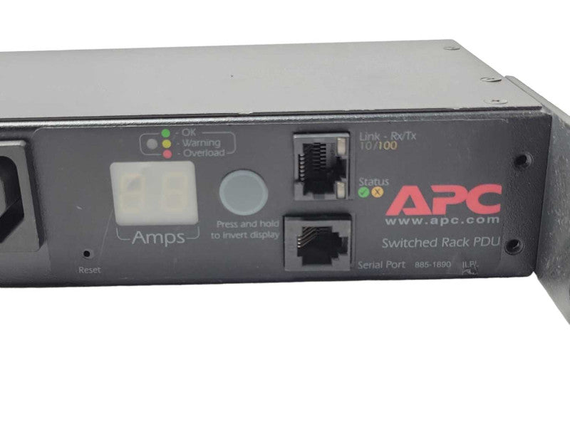 APC AP7920 Switched Rack PDU 1U 10A/230V 8 Outlet _