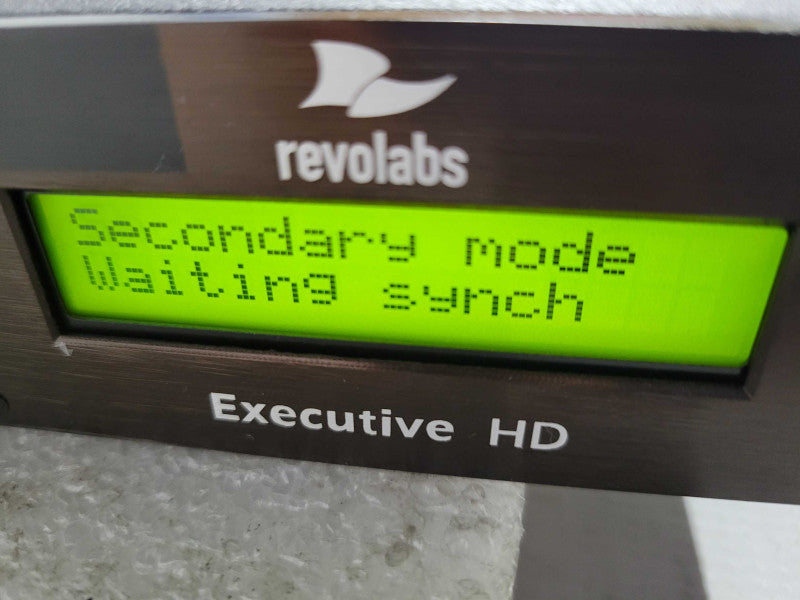 Revolabs Executive HD 01-HDEXEC-NM 8 Channel Wireless Microphone System w/  a !