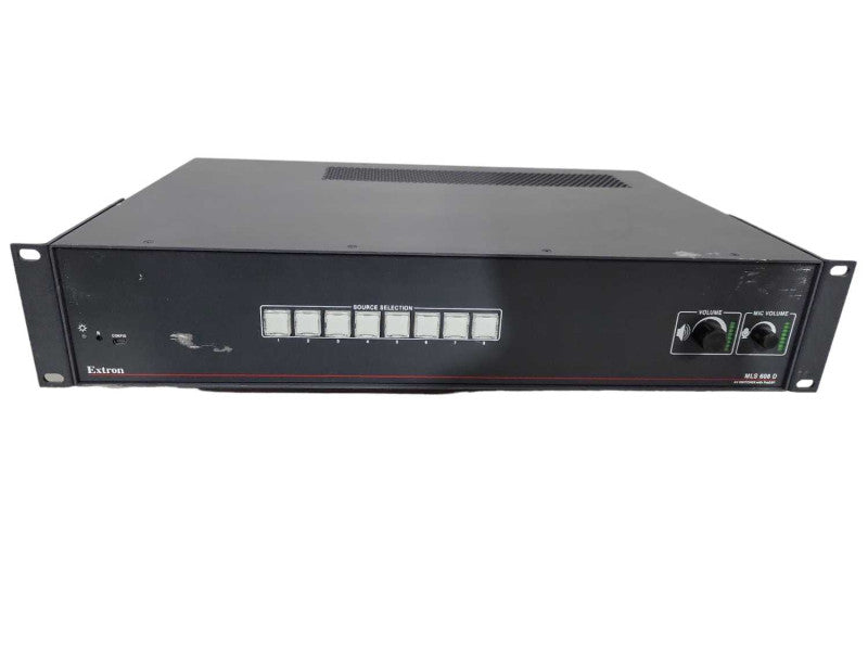Extron MLS 608 D MediaLink Multi-Input Audio Video Switcher Transmitter !