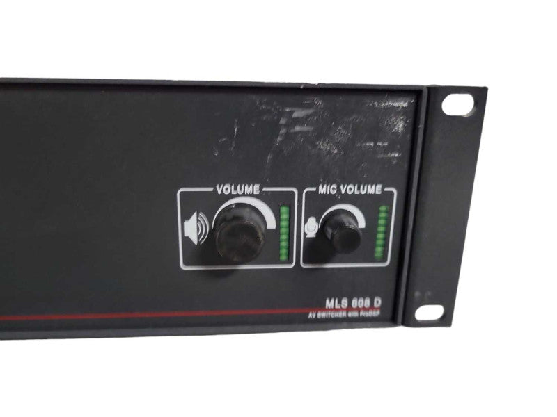 Extron MLS 608 D MediaLink Multi-Input Audio Video Switcher Transmitter !
