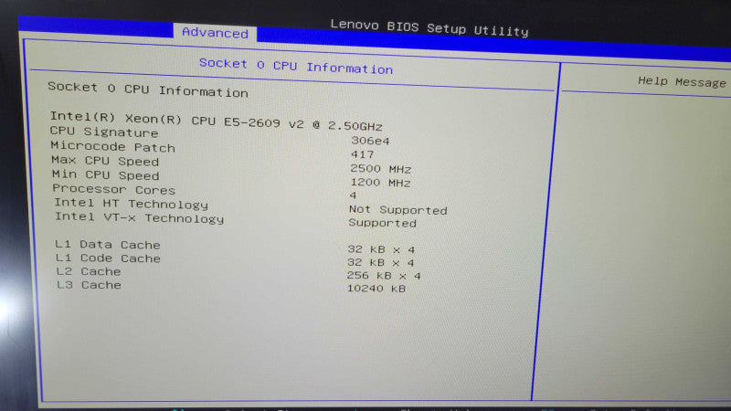 Lenovo ThinkStation C30 - 2x Xeon E5-2609 v2 | 16GB RAM | QUADRO 600 2GB % %\t %