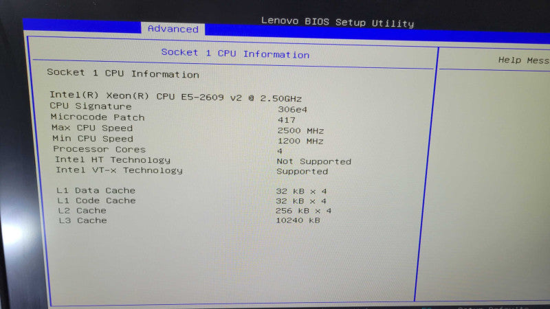 Lenovo ThinkStation C30 - 2x Xeon E5-2609 v2 | 16GB RAM | QUADRO 600 2GB % %\t %