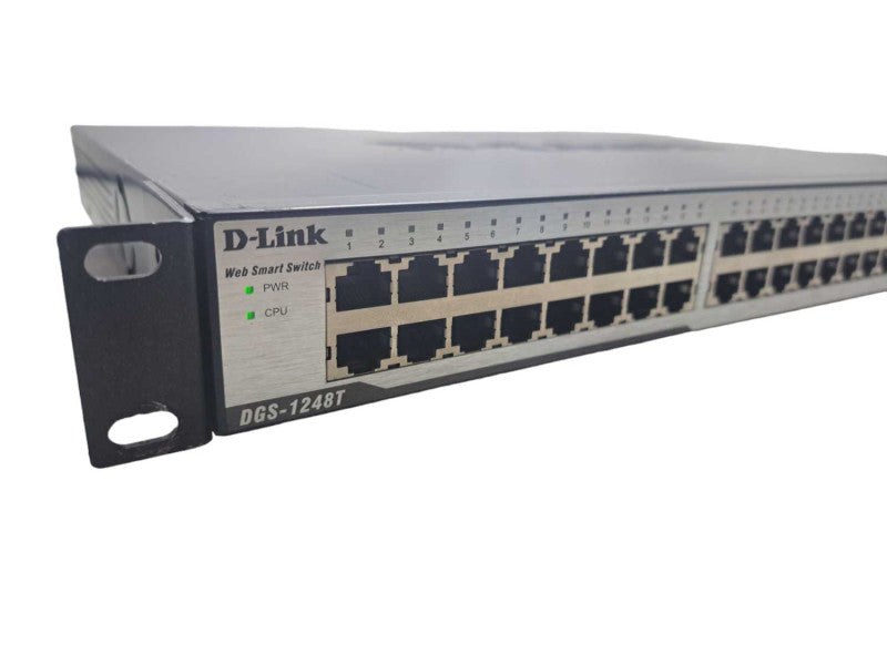 D-Link DGS-1248T Web Smart 48-Port 10/100/1000 + 4 Combo SFP Switch Q)