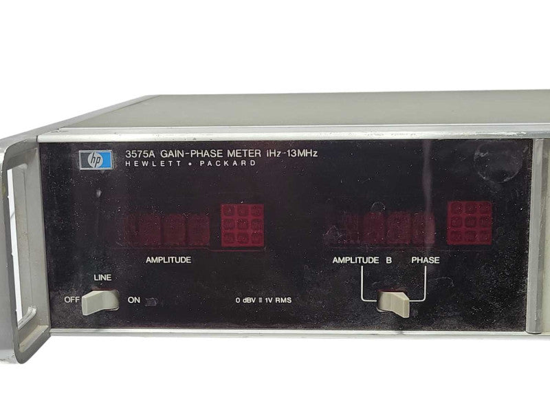 HP 3575A Gain-Phase Meter 1 Hz-13 MHz, READ _