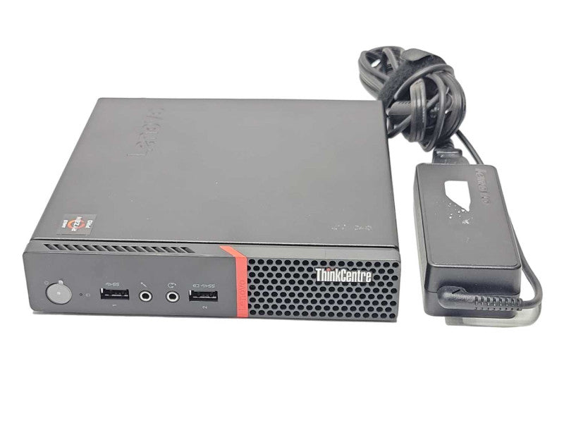 Lenovo ThinkCentre M715q, AMD Ryzen 5 pro 2400GE 3.2GHz, 8GB RAM, w/ Power ad Q_
