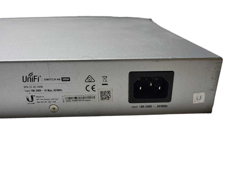 Ubiquiti Networks UniFi Switch 48 500W US-48-500W READ $