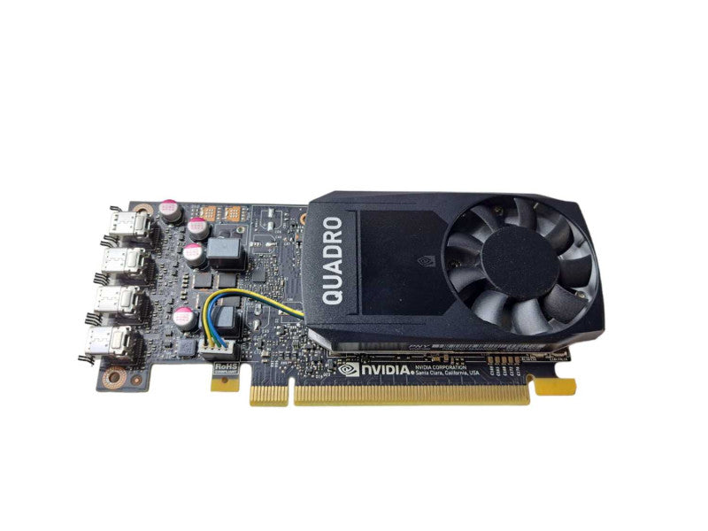 NVIDIA Quadro P1000 4GB GDDR5 PCI GPU 4x Mini DisplayPort )