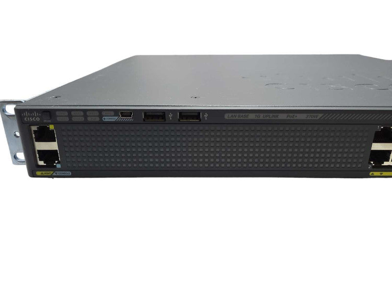 Cisco WS-C2960X-24PS-L V01 Catalyst 24 Port PoE+ Switch Factory Reset $