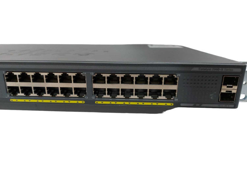 Cisco Catalyst 2960 WS-C2960X-24TS-LL 24 GigE, 2 x 1G SFP - FACT RESET Q#