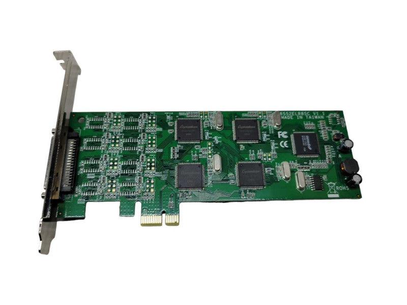 PEX8S1052 STARTECH Low Profile PCIe Express RS232 Serial Adapter Card Q%