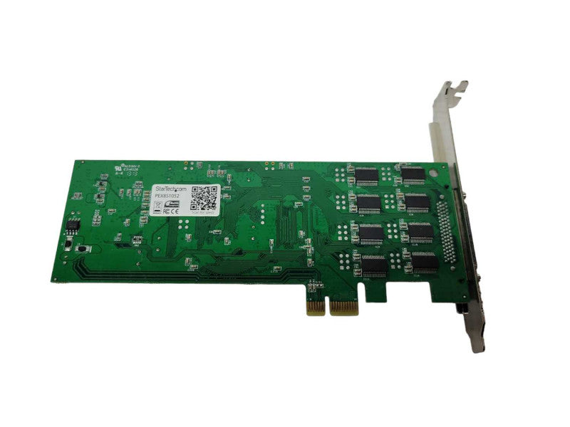 PEX8S1052 STARTECH Low Profile PCIe Express RS232 Serial Adapter Card Q%