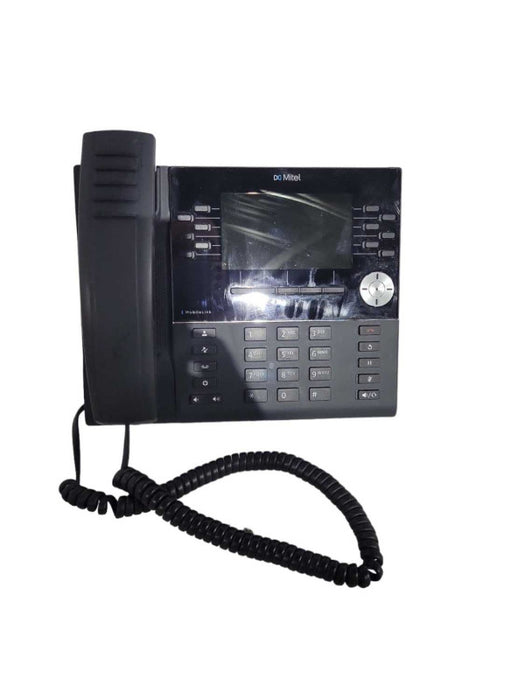 Mitel 6930 SIP Phone | MiVoice Color Display POE With Handset & Stand  Q!