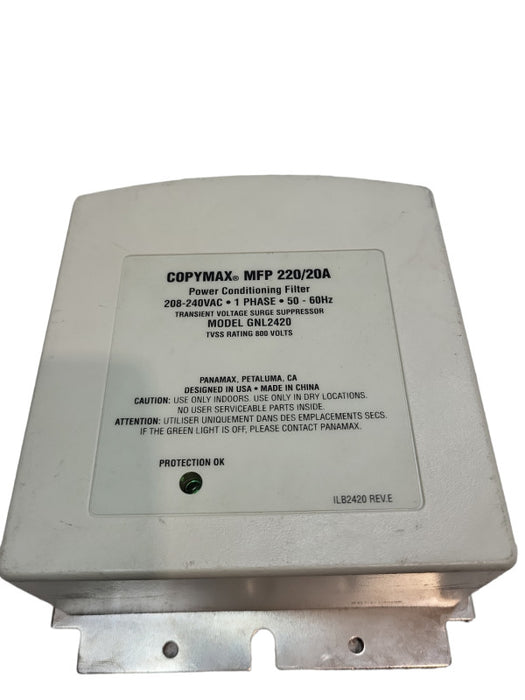 Panamax CopyMax MFP 220/20A 1 Outlet Surge Suppressor &