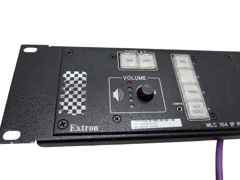 Extron MLC 104 IP PLUS L black Media Controller with attachment &