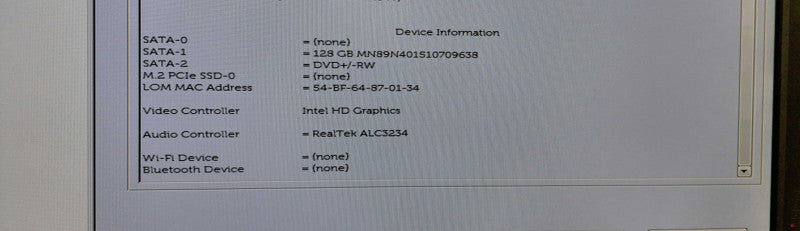 Dell OptiPlex 3060 SFF i5-8500 @ 3.00GHz 8GB DDR4 128GB M.2 )