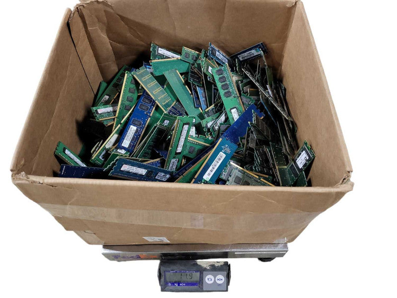 Scrap Non-Heat sink RAM/Memory 26.4lb/11.9KG AS-IS READ $