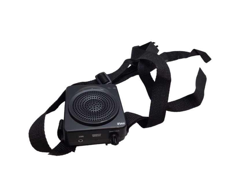 Pyle PWMA50B Black Wired 50 Watts Waist-Band Portable Amplifier System &