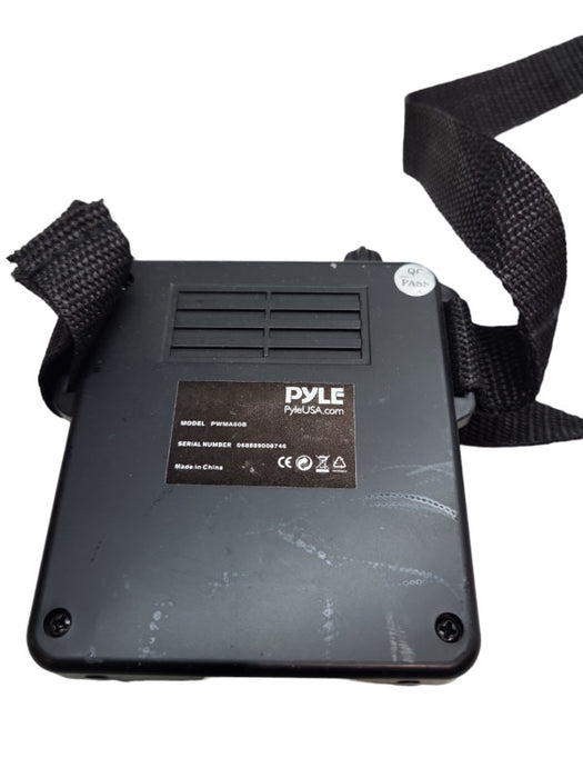 Pyle PWMA50B Black Wired 50 Watts Waist-Band Portable Amplifier System &
