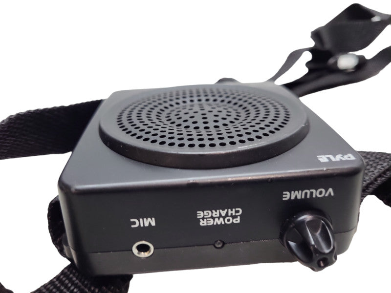 Pyle PWMA50B Black Wired 50 Watts Waist-Band Portable Amplifier System &