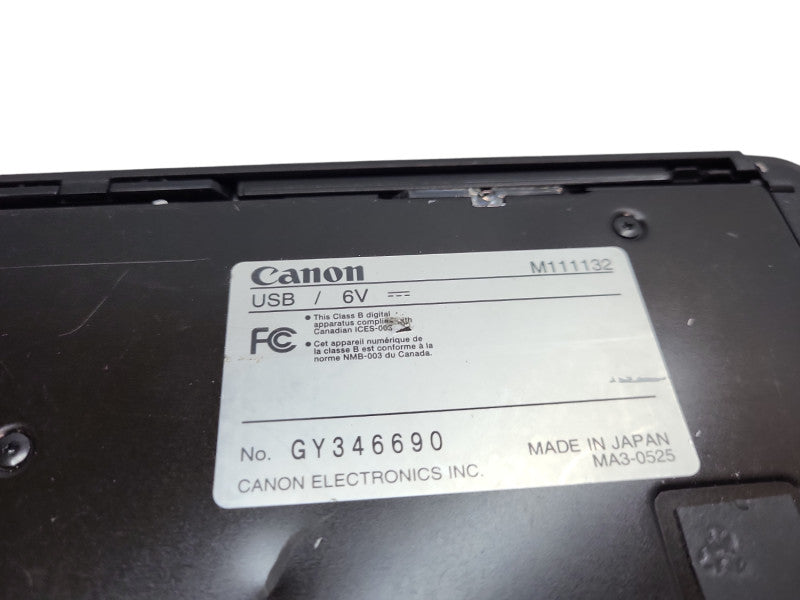 Canon P-215II ImageFormula Color Duplex USB Portable Document Scanner M111132 &