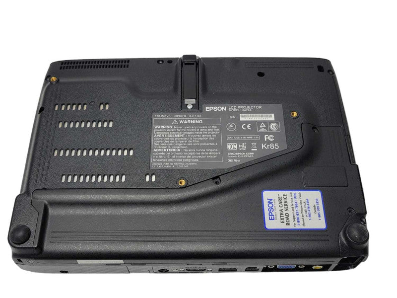 Epson PowerLite 1751 H479A LCD Projector, 373 H Lamp Hours, READ _