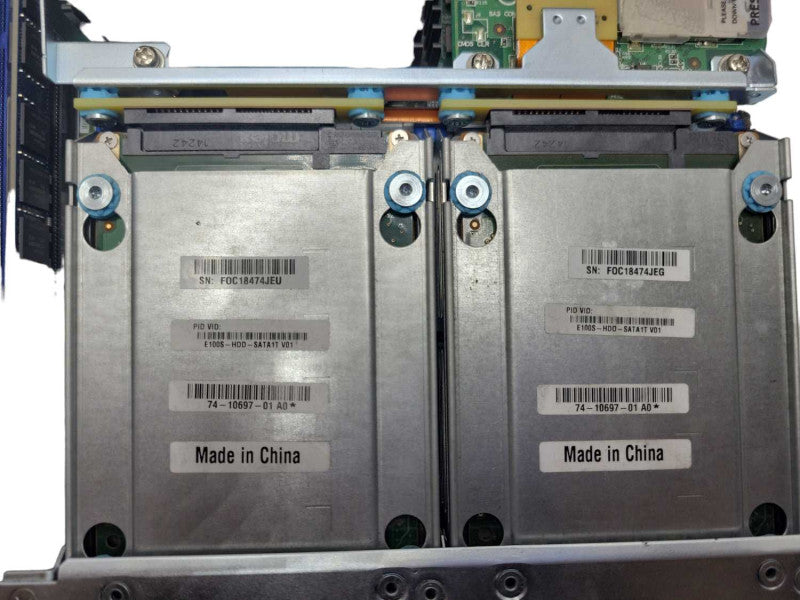 CISCO UCS-E140S-M2/K9 UCS M2 E-Series Server 2x8GB Ram 2x1TB HDD _