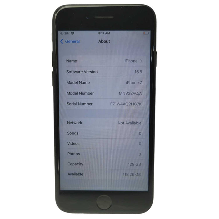 Apple iPhone 7 128GB UNLOCKED A1778  -