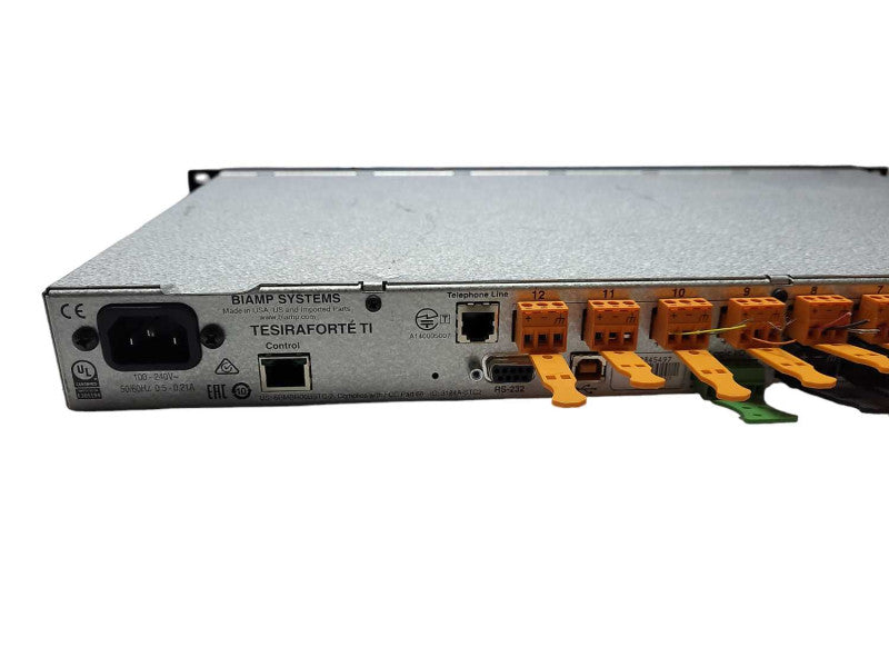 BIAMP Systems Tesira Forte TI Digital Audio Processor READ $
