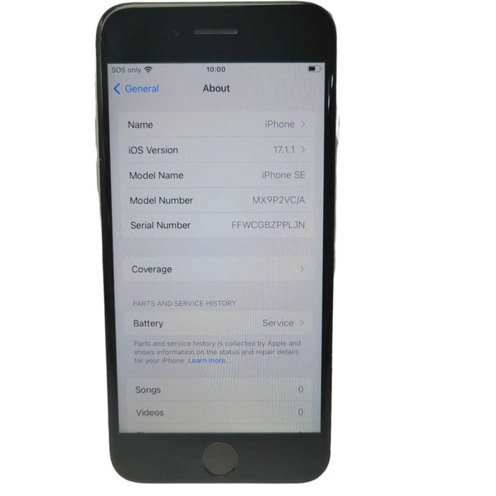 Apple IPHONE SE (2ND GEN) 64GB WHITE -