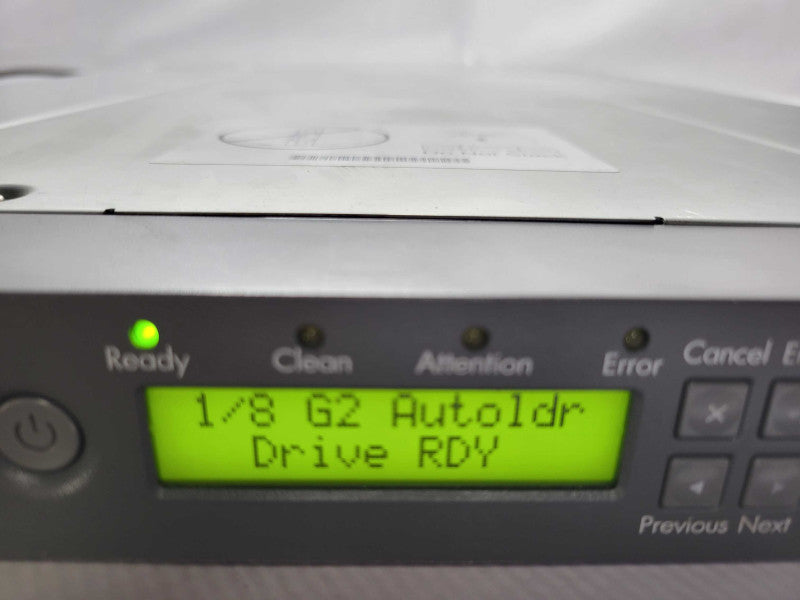 HP StorageWorks 1/8 G2 Autoloader incl. 1x LTO-6 SAS _