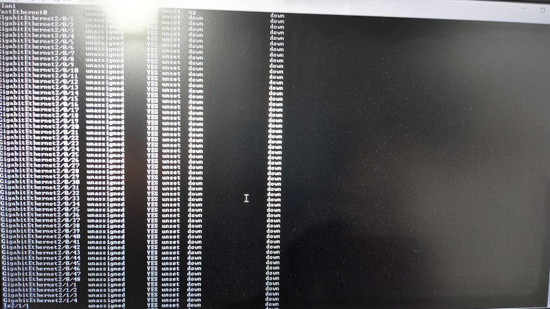 cisco Switch WS-C3750X-48T W/ 10GbE network Module - Fact Reset #