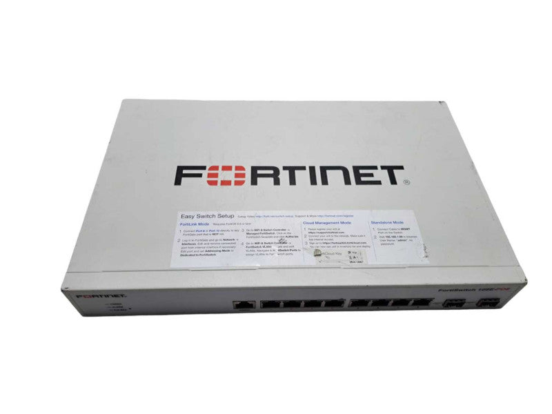 Fortinet FortiSwitch FS-108E-POE Layer 2 FortiGate Switch 8xGE RJ45 LAN 65W )