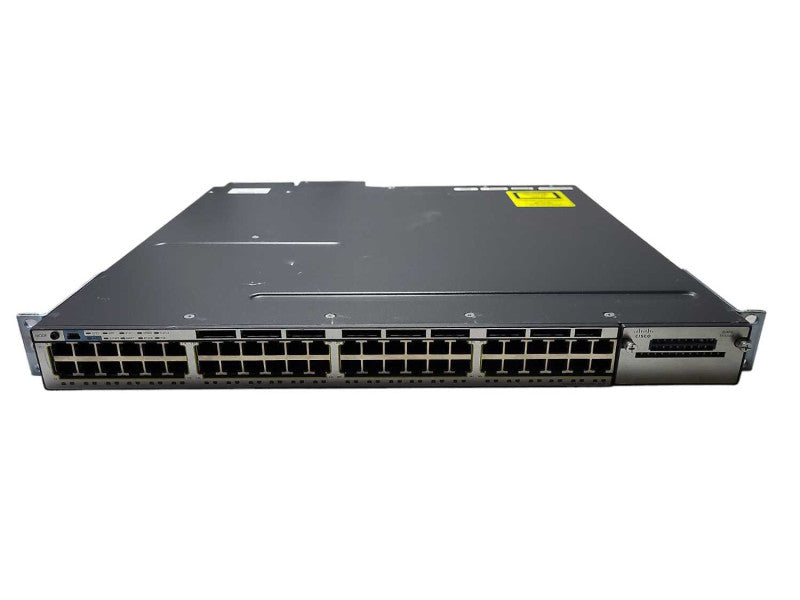 Cisco WS-C3750X-48PF-L 48-Port PoE Gigabit Switch 2x PSU  Q$