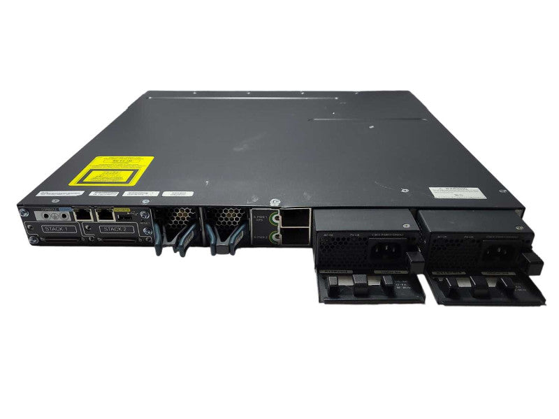 Cisco WS-C3750X-48PF-L 48-Port PoE Gigabit Switch 2x PSU  Q$
