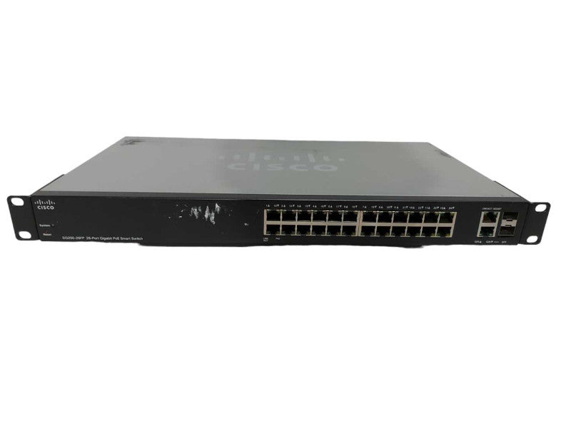 Cisco SG200-26FP 26 Port Gigabit PoE Smart Switch  #