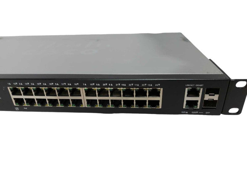 Cisco SG200-26FP 26 Port Gigabit PoE Smart Switch  #