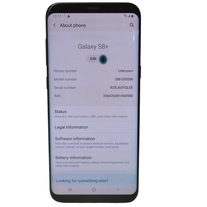 Samsung Galaxy S8+ 64GB SM-G955W UNLOCKED Plz READ  -