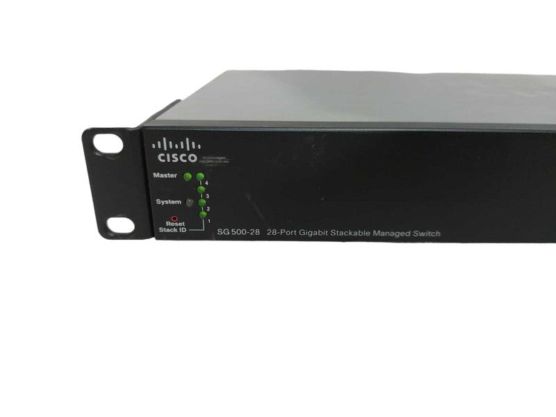 Cisco SG500-28 28x port gigabit stackable Manged Switch #