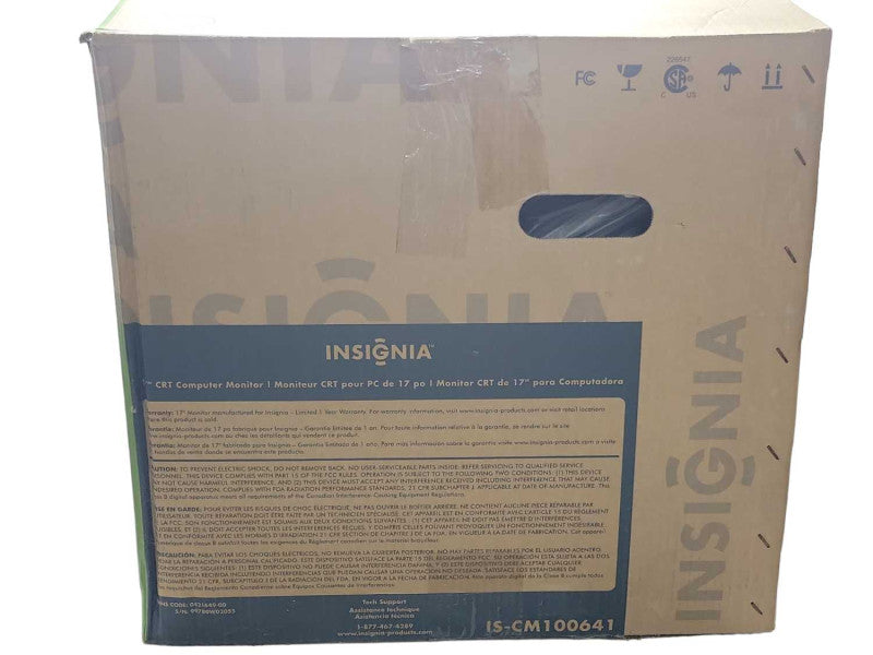 Open-Box Insigna IS-CM100641 17\\" CRT Screen _