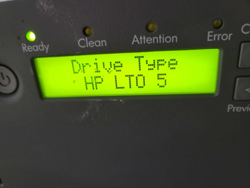 HP Storageworks MSL2024 Tape Library LVLDC-0501/ 2X LTO5 !