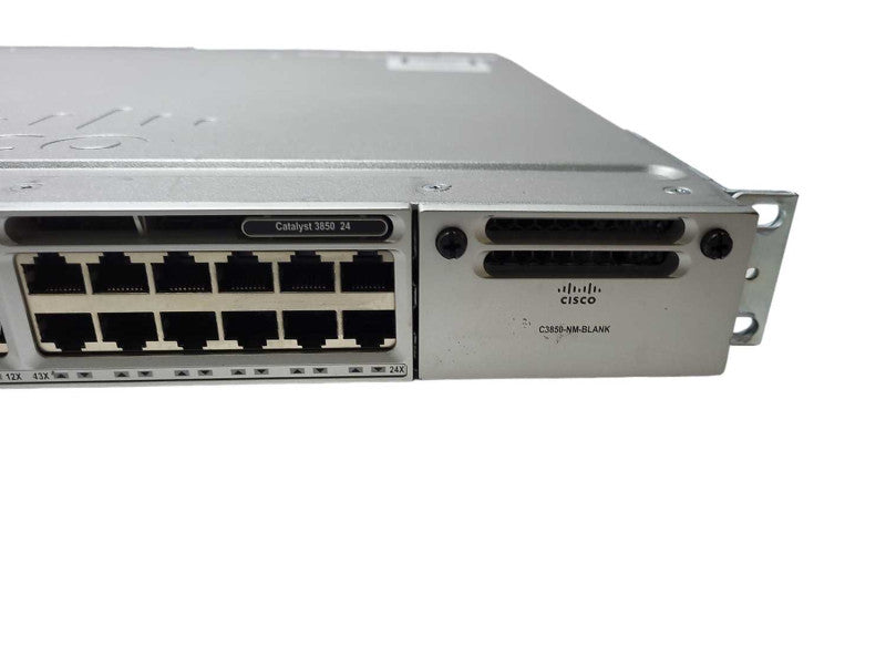 Cisco Catalyst WS-C3850-24T-L 24-Port Gigabit Switch READ  $