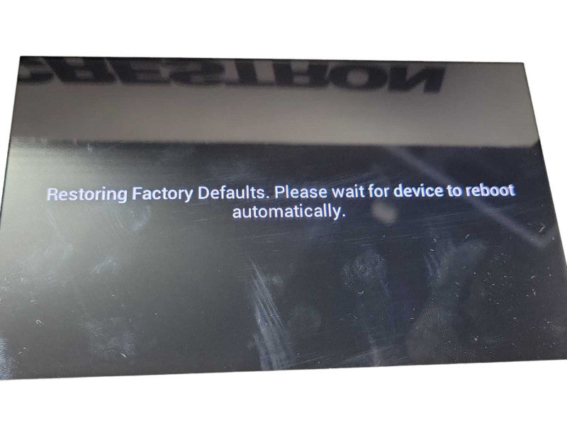 Crestron TSS-752-W-S 7in. Room Scheduling Touch Screen Q_