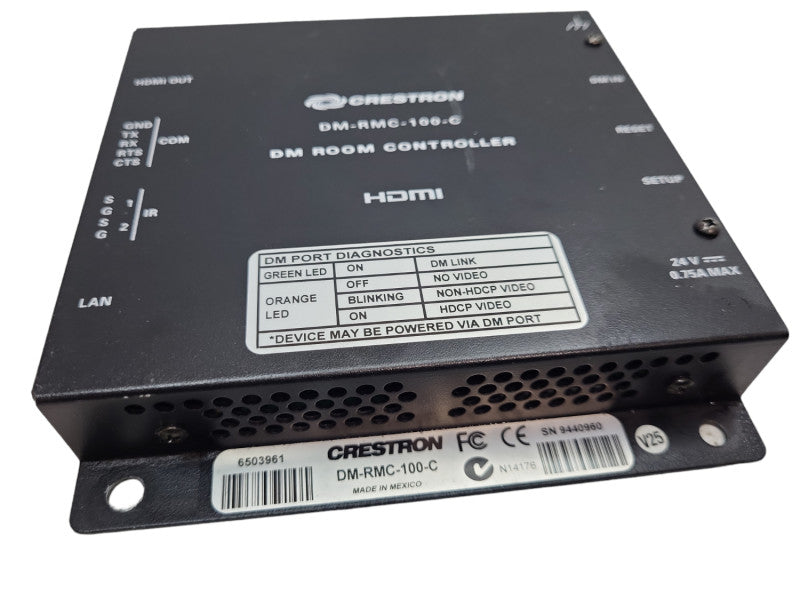 Crestron DM-RMC-100-C DigitalMedia HDMI DM Room Controller &