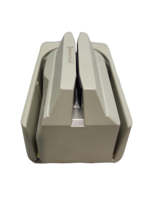 MagTek Micro Mini Wedge W/TK 1, 2, 3 MSR Pearl White PN 25530001 &