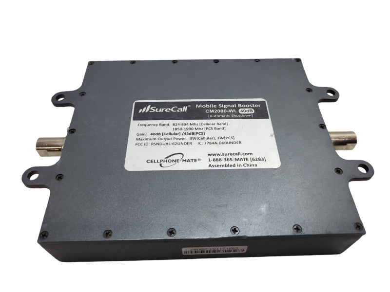SureCall Signal Booster Amplifier Cellphone-Mate CM2000-WL 40dB &