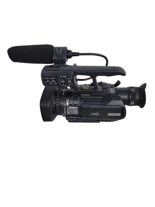 JVC GY-HM100U PRO HD Camcorder Kit  Mic, SENNEHEISER W100, NO BATTERY !