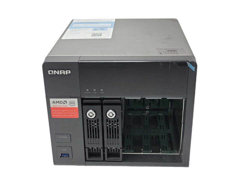 QNAP TS-563 5-Bay NAS Network Storage with 2x 2TB HDDs Q_